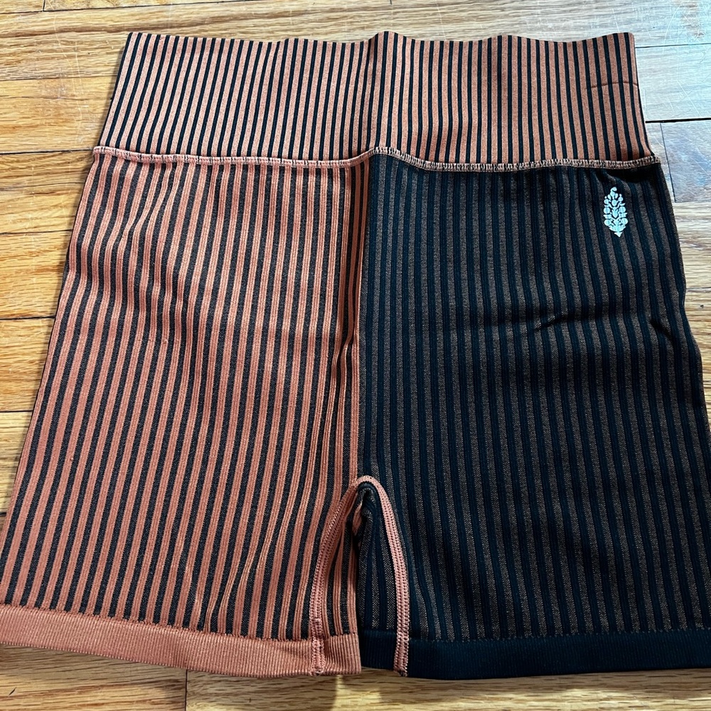 Free people movement bike shorts